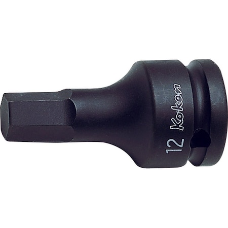 Ko-Ken Bit Socket 5mm Hex 60mm 1/2 Sq. Drive, 14012M.60-5 14012M.60-5